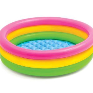 Piscina hinch.3 tubos color 86x25cm